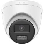 2 MP Analog Turret Smart Hybrid Light Camera with  two-way audio