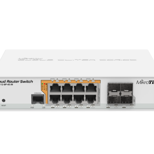 MikroTik CRS112-8P-4S-IN