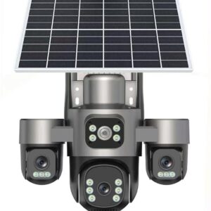 4 lens 4G Solar Camera