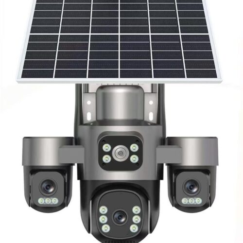 4 lens 4G Solar Camera